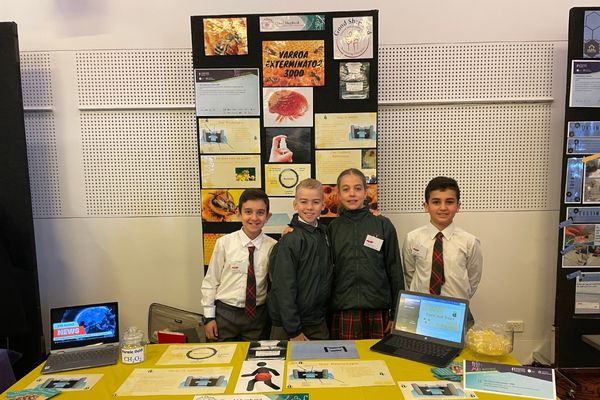 STEM MAD National Showcase Melbourne Good Shepherd Catholic Primary School Display